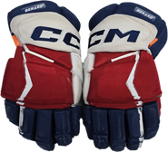 CCM Jetspeed Hockey Gloves 14" NHL Pro Stock WolfPack Berard Used