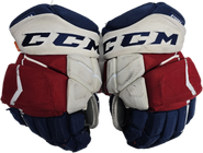 CCM Jetspeed Hockey Gloves 13" NHL Pro Stock WolfPack Sykora Used (2)