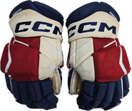 CCM Jetspeed Hockey Gloves 15" NHL Pro Stock WolfPack Robertson Used (3)