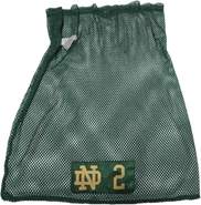 Notre Dame Fighting Irish Pro Stock Laundry Bag NCAA Green