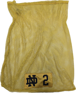 Notre Dame Fighting Irish Pro Stock Laundry Bag NCAA Gold