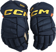 CCM Jetspeed Pro Stock  Hockey Gloves 14" Thunderbirds AHL Duszak Used (2)