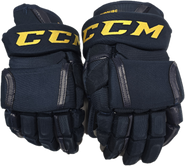 CCM HG12 Pro Stock Custom Hockey Gloves 14" St. Louis Blues Used NEIGHBOURS