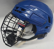 CCM SuperTacks X Pro Hockey Helmet Pro Stock Medium NCAA Used (2)