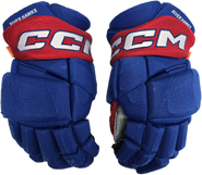 CCM Jetspeed Pro Stock Custom Hockey Gloves 14" UML NCAA USED #29 (2)