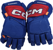 CCM Jetspeed Pro Stock Custom Hockey Gloves 15" UML NCAA USED (3)