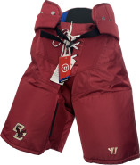 Warrior Covert QRE Pro Stock Custom Hockey Pants Maroon Small BC NCAA