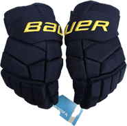 Bauer Supreme Mach Custom Pro Stock Hockey Gloves 14" Team Sweden NEW ELL
