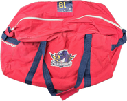 Warrior Custom Pro Stock Player Hockey Bag Thunderbirds Used #18