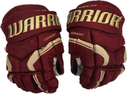 Warrior Covert Pro Stock Custom Hockey Gloves 13"  BC NCAA Used #6