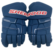 Sherwood Code Encrypt Pro Custom Pro Stock Hockey Gloves 15" Kraken WC 2024 NHL