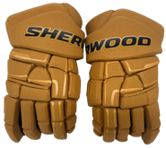 Sherwood Code Encrypt 1 Pro Stock Custom Hockey Gloves 13" Boston Bruins Winter Classic NHL