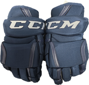 CCM HG12 Custom Hockey Gloves 14" Navy NHL Pro Stock (2)