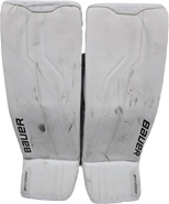 Bauer Supreme Shadow Goalie Leg Pads 35+ LARGE Pro Stock Used