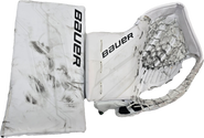 Bauer Supreme Shadow Goalie Glove And Blocker Pro Stock