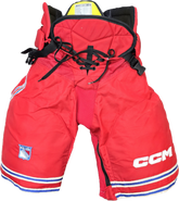 CCM HPTK Custom Pro Stock Hockey Pants Medium New York Rangers NHL Used (9)