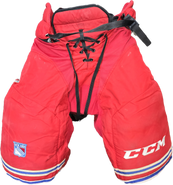 CCM HP45 Pro Stock Hockey Pants Medium New York Rangers NHL Used (3)