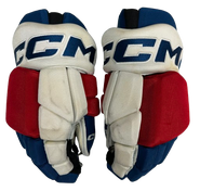 CCM HG97 Pro Stock Custom Hockey Gloves 14" Wolfpack Used #6