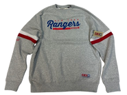 New York Rangers CCM Gray Pullover Sweatshirt Adult Large NEW