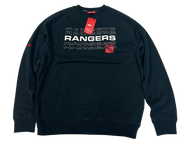 New York Rangers CCM Black Pullover Sweatshirt Adult Large NEW