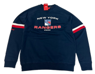 New York Rangers CCM Blue Pullover Sweatshirt Adult Large NEW (4)