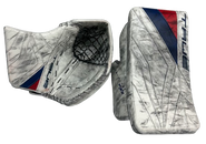 True Catalyst PX5 Custom Pro Goalie Glove and Blocker Pro Stock Used AHL Garand