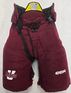 CCM HPTK Maroon Hockey Pants Medium +1 NCAA Used (2)