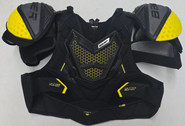 Bauer Supreme Ultrasonic Shoulder Pads Sr Large Pro Stock Used