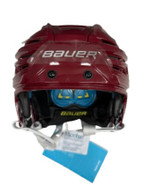 BAUER REAKT 150 PRO STOCK HOCKEY HELMET MAROON SMALL NEW