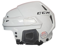 CCM VECTOR V08 PRO STOCK HOCKEY HELMET WHITE MEDIUM BRAND NEW