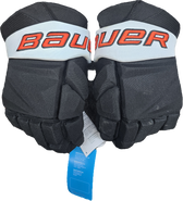 Bauer Vapor Hyperlite Pro Custom Pro Stock Hockey Gloves 14" NHL Flyers New INK