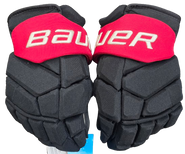 Bauer Supreme Mach Custom Pro Stock Hockey Gloves 15" 4 Nations New Canada SON
