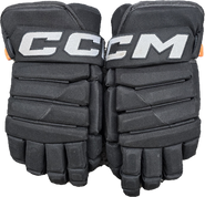 CCM HG43 Pro Stock Custom Hockey Gloves 15" Black Used