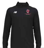 Loomis Chaffee Ice Hockey New Balance Full Zip Away Hoodie Black
