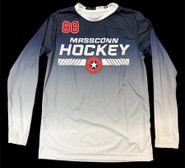 MassConn United Hockey Custom Sublimated Long Sleeve Shirt