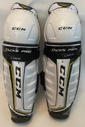 CCM Tacks Pro Sr Shin Guards Pro Stock 14" New NHL AHL 