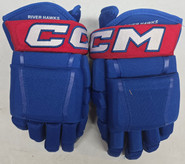 CCM HG97 Pro Stock Custom Hockey Gloves 15" NCAA Used UML