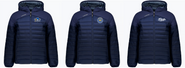 Junior Thunderbirds Bauer Puffer Team Jacket Navy Blue