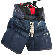 CCM 1.9 Hockey Goalie Pants Navy Intermediate Medium USED