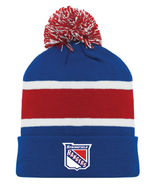 Springfield Jr Rangers Athletic Knit Team Pom Beanie Toque #812