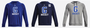 Glastonbury High Hockey Under Armour Rival Fleece Hoodie Adult
