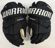 Warrior Covert QR5 Pro Stock Hockey gloves 14" Black Used NHL Bruins (4)