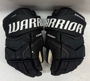  Warrior Covert QR5 Pro Stock Hockey gloves 14" Black Used NHL Bruins (9)