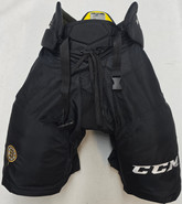 CCM HPTK Pro Stock Hockey Pants Large Bruins Black Used NHL