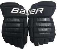 Bauer Pro Series Custom Pro Stock Hockey Gloves 14" Black New NHL GDC