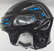 BAUER REAKT 3D PRO STOCK HOCKEY HELMET BLACK LARGE NHL NEW