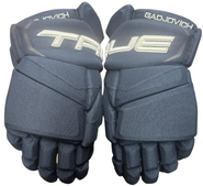 True Catalyst 9x Pro Stock Custom Navy Hockey Gloves 15" NHL New ICH