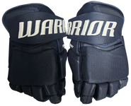 Warrior Covert QRE Pro Stock Custom Hockey Gloves 14" Navy NHL KOV (2)