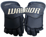 Warrior Covert QRE Pro Stock Custom Hockey Gloves 14" Navy NHL KOV (3)