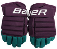 Bauer Pro Series Pro Stock Custom Hockey Gloves 13" Ducks 30th Anniversary NHL